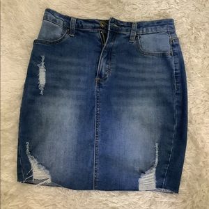 NWOT Denim skirt